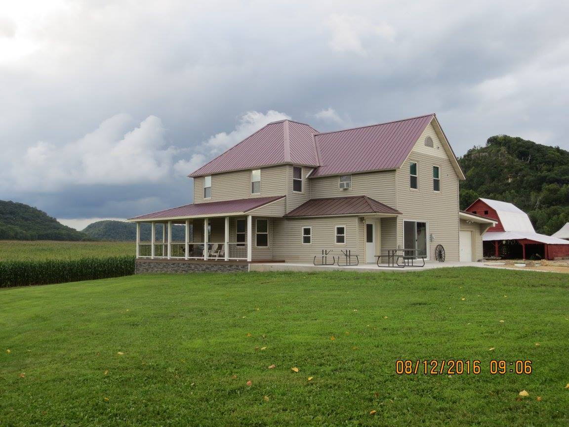 Trout stream rental in southeast, MN; Creekside, part of Winnebago Valley Hideaway